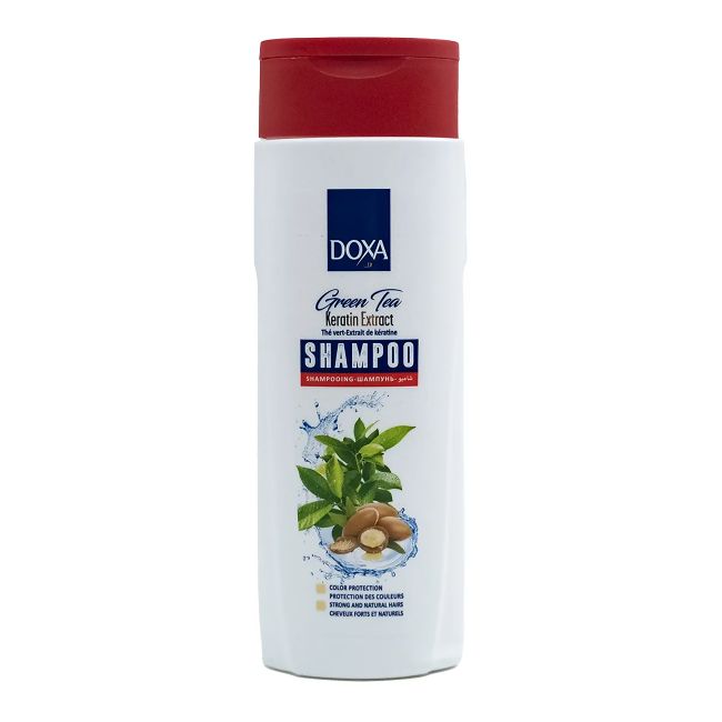 DOXA LIFE GREEN TEA KERATIN EXTRACT plaukų šampūnas, 400 ml