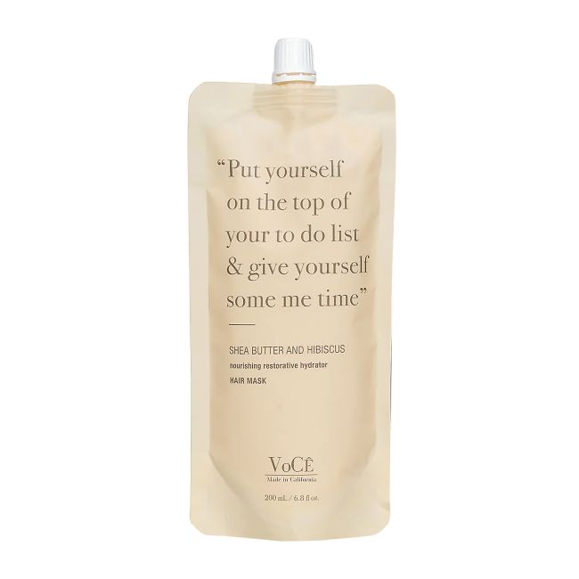VOCE SHEA BUTTER AND HIBISCUS plaukų kaukė, 200 ml