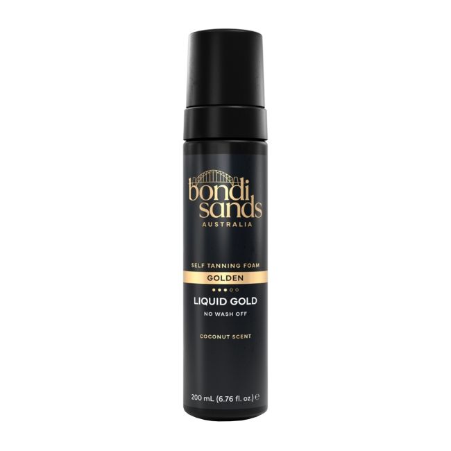 BONDI SANDS LIQUID GOLD savaiminio įdegio putos, 200 ml