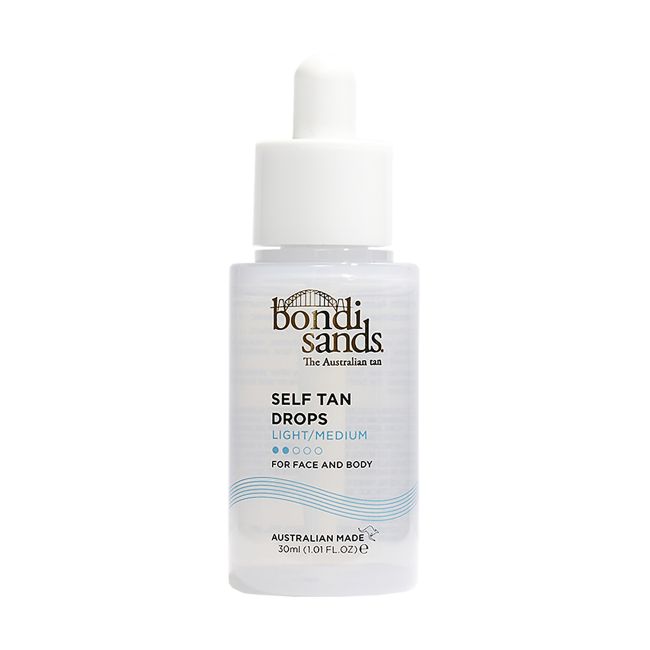 BONDI SANDS LIGHT/MEDIUM veido ir kūno savaiminio įdegio lašai, 30 ml