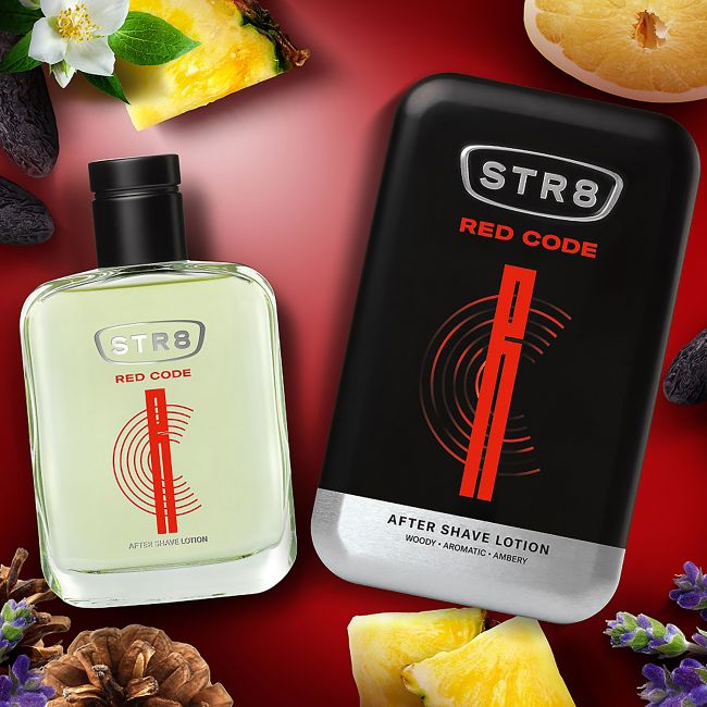 STR8 RED CODE losjonas po skutimosi, 100 ml