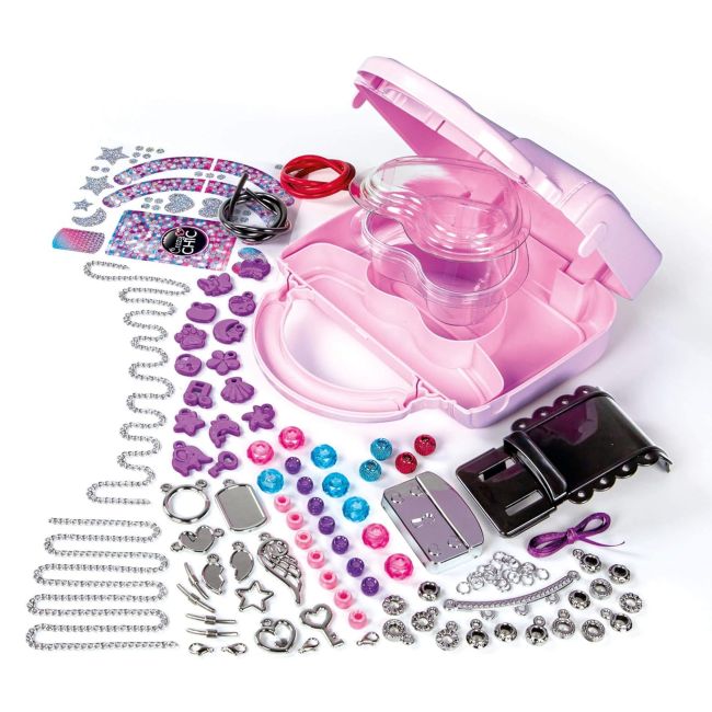 CLEMENTONI CRAZY CHIC JEWELS papuošalų kūrimo rinkinys