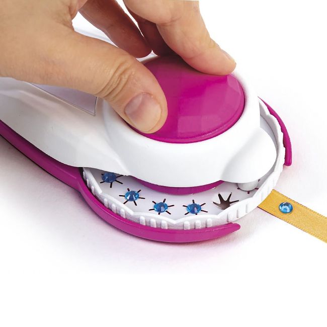 CLEMENTONI CRAZY CHIC FASHION STRASS MACHINE kūrybinis rinkinys
