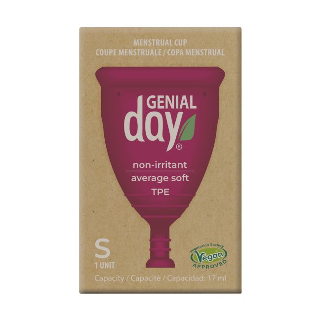 GENIAL DAY menstruacinė taurelė, S dydis