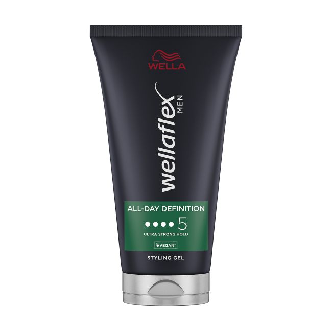 WELLAFLEX MEN ALL-DAY DEFINITION plaukų želė, 150 ml