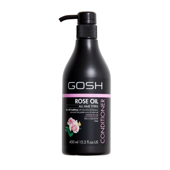 GOSH ROSE OIL plaukų kondicionierius, 450 ml