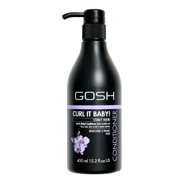GOSH CURL IT BABY! CURLY HAIR plaukų kondicionierius, 450 ml