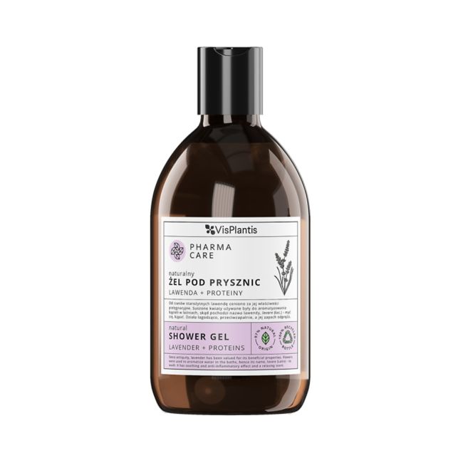 PHARMA CARE NATURAL LAVENDER + PROTEINS dušo želė, 500 ml
