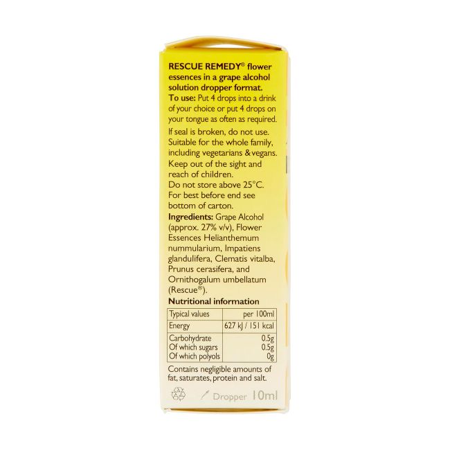 BACH RESCUE REMEDY˙DROPPER, skystis, 10 ml
