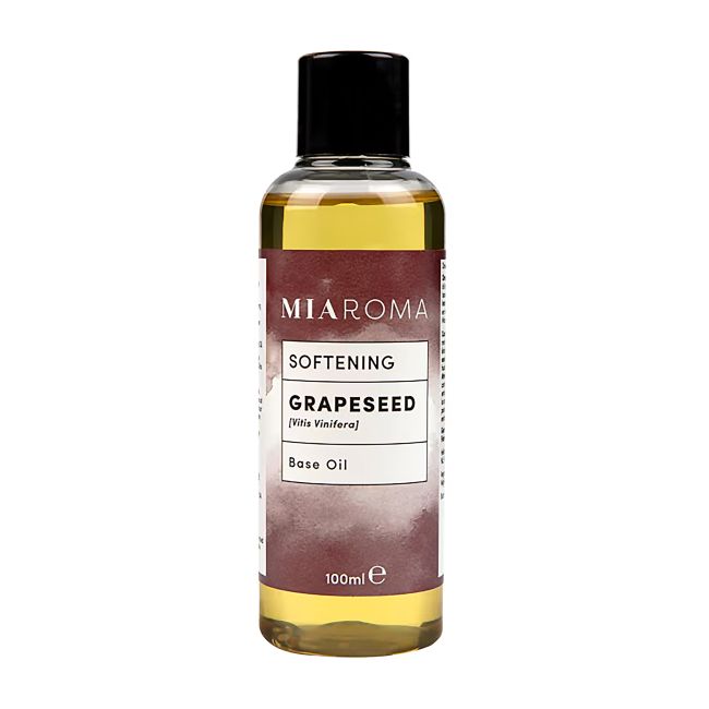 MIAROMA SOFTENING GRAPESEED BASE OIL bazinis aliejus, 100 ml