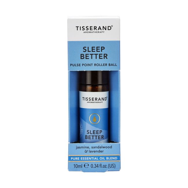 TISSERAND SLEEP BETTER PULSE POINT ROLLER BALL eterinis kūno aliejus, 10 ml