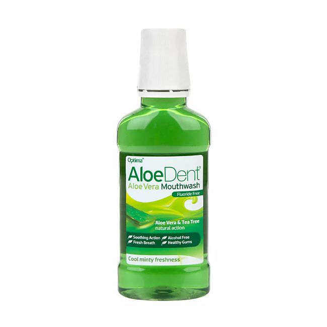 ALOE DENT ALOE VERA burnos skalavimo skystis, 250 ml
