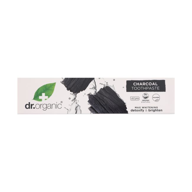 DR.ORGANIC CHARCOAL dantų pasta, 100 ml