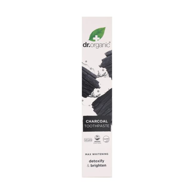 DR.ORGANIC CHARCOAL dantų pasta, 100 ml
