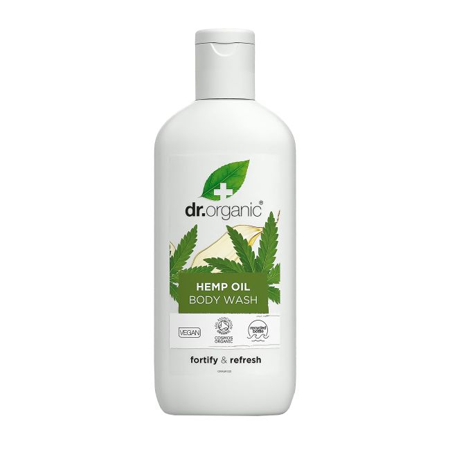 DR.ORGANIC HEMP OIL kūno prausiklis, 250 ml
