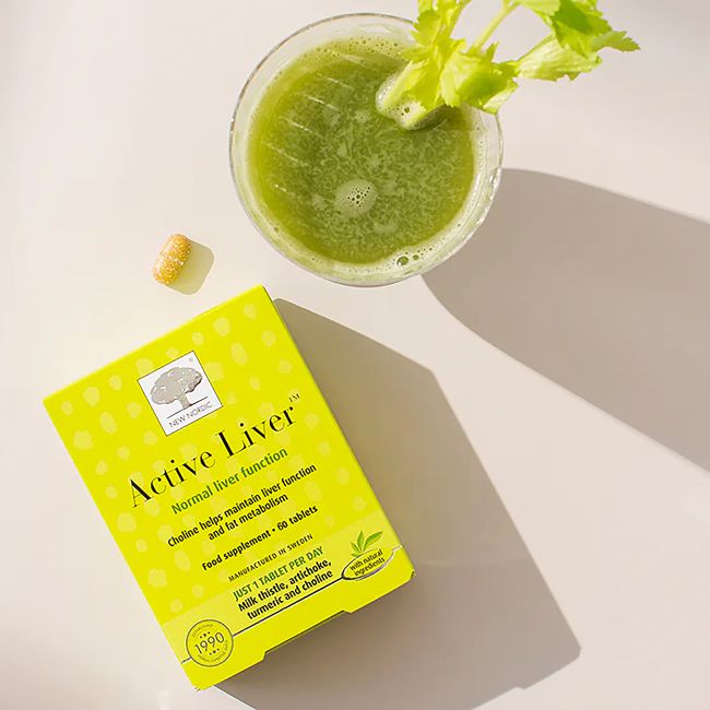 NEW NORDIC ACTIVE LIVER, 60 tablečių