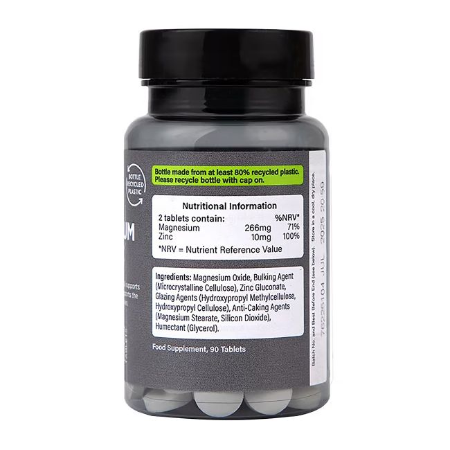 PE NUTRITION magnis ir cinkas, 90 tablečių