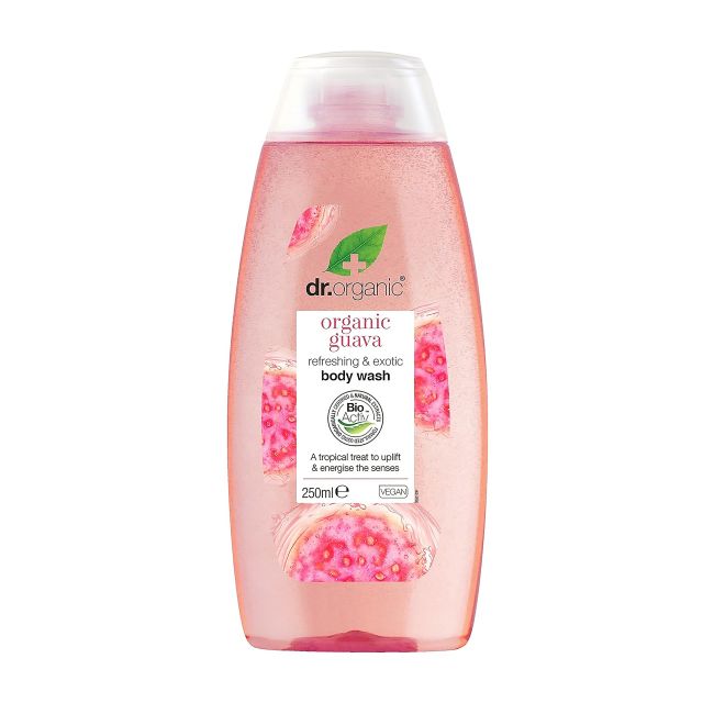 DR.ORGANIC GUAVA kūno prausiklis, 250 ml