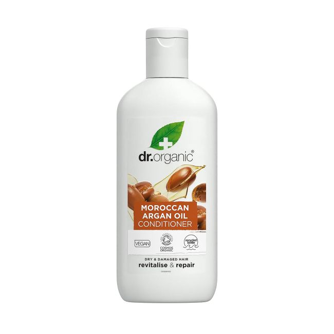 DR.ORGANIC MOROCCAN ARGAN OIL plaukų kondicionierius, 265 ml