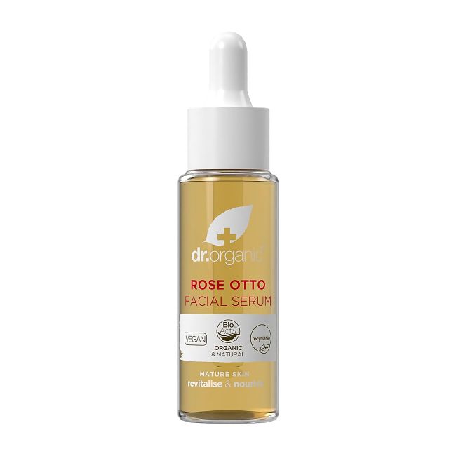DR.ORGANIC ROSE OTTO veido serumas, 30 ml