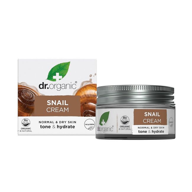 DR.ORGANIC SNAIL veido kremas, 50 ml