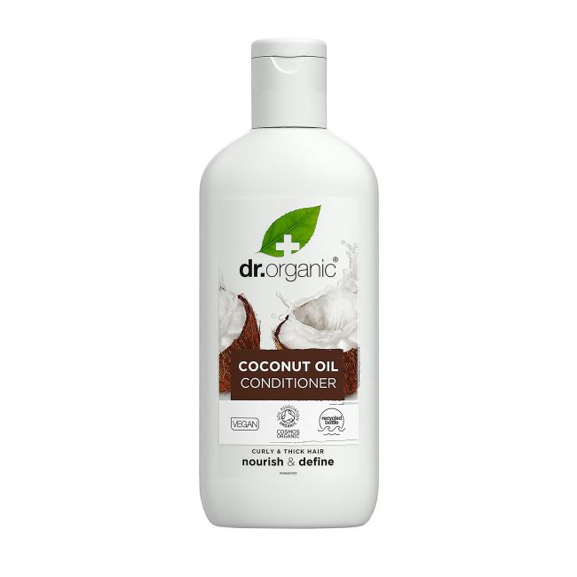 DR.ORGANIC COCONUT OIL plaukų kondicionierius, 265 ml