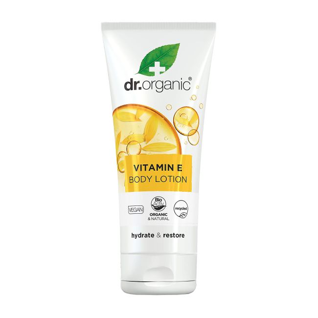 DR.ORGANIC VITAMIN E kūno losjonas, 200 ml