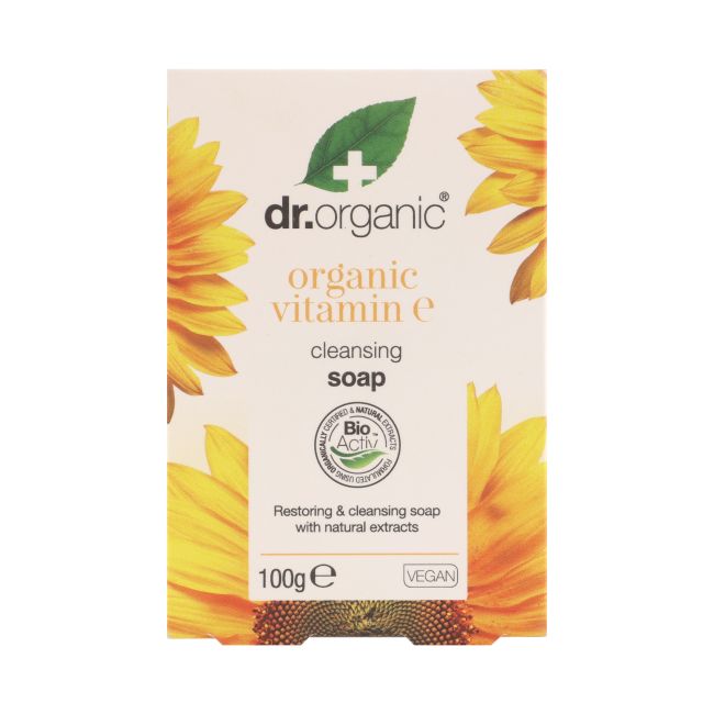 DR.ORGANIC VITAMIN E muilas, 100 g