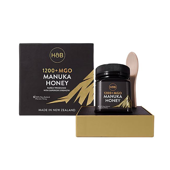 HOLLAND & BARRETT MANUKA 1200+MGO medus, 250 g