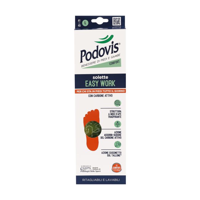 PODOVIS SOLETTE EASY WORK kasdieniai batų vidpadžiai, 1 pora