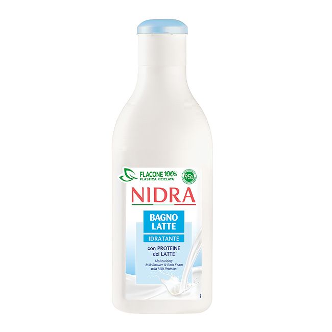 NIDRA MOISTURIZING MILK PROTEINS vonios ir dušo putos, 750 ml