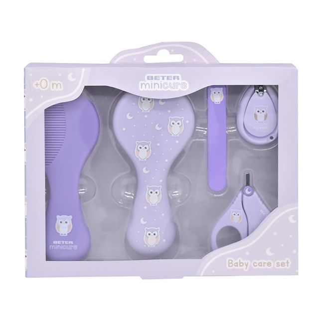 BETER MINICURE BABY CARE SET pirmasis kūdikių priežiūros rinkinys