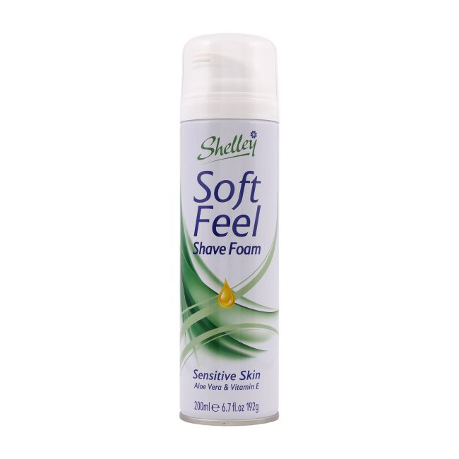 SHELLEY SOFT FEEL moterų skutimosi putos, 200 ml