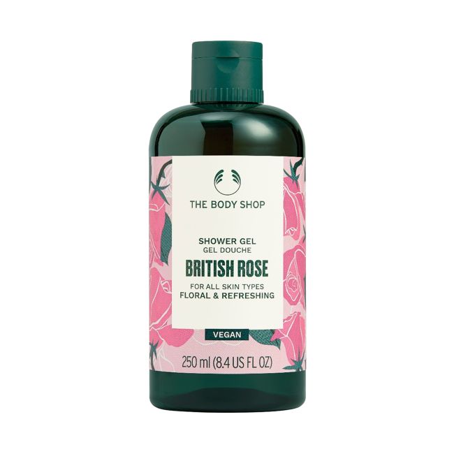 THE BODY SHOP BRITISH ROSE dušo želė, 250 ml