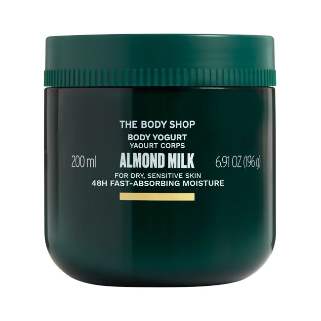 THE BODY SHOP ALMOND MILK kūno jogurtas, 200 ml