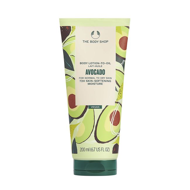THE BODY SHOP AVOCADO kūno pienelis, 200 ml