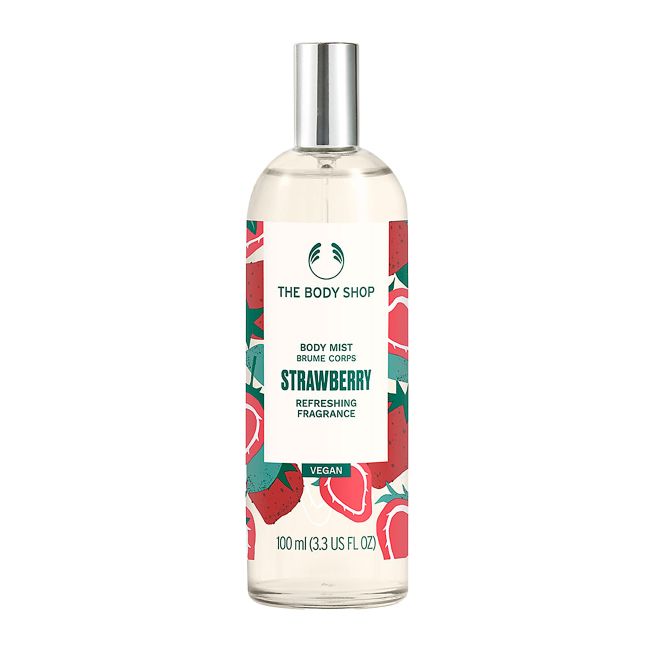 THE BODY SHOP STRAWBERRY kūno dulksna, 100 ml