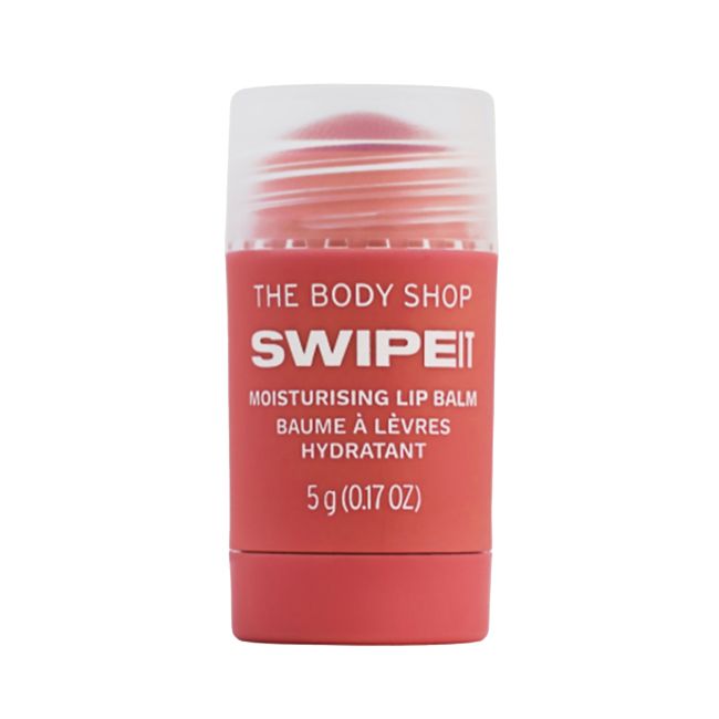 THE BODY SHOP SWIPE IT MOISTURISING STRAWBERRY lūpų balzamas, 5 g
