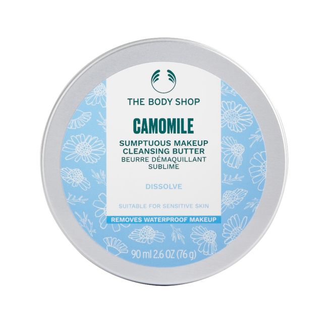 THE BODY SHOP CAMOMILE SUMPTUOUS MAKEUP valomasis veido sviestas, 90 ml