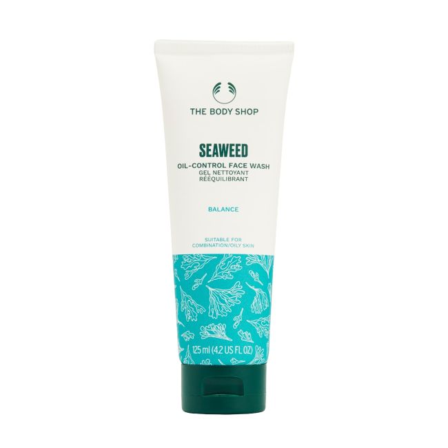 THE BODY SHOP SEAWEED BALANCE OIL-CONTROL veido prausiklis, 125 ml