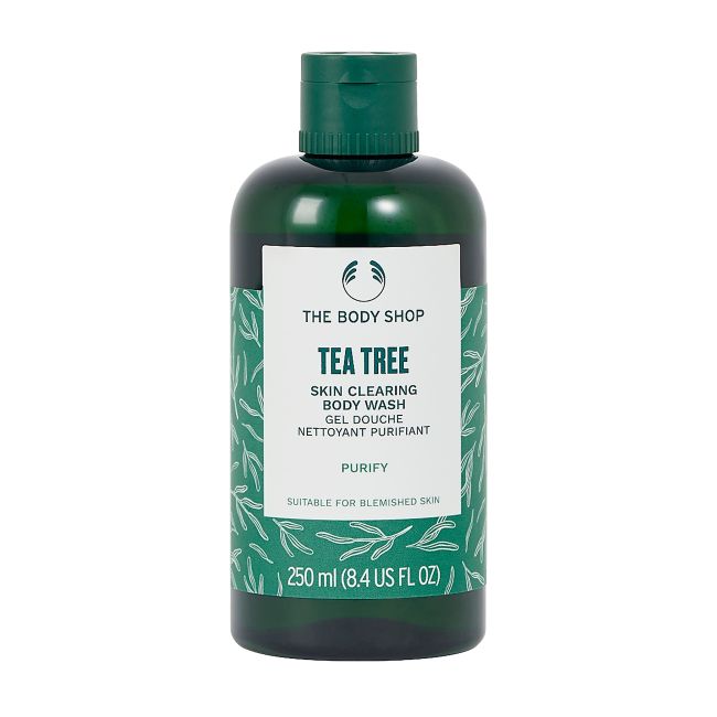THE BODY SHOP TEA TREE SKIN CLEARING kūno prausiklis, 250 ml