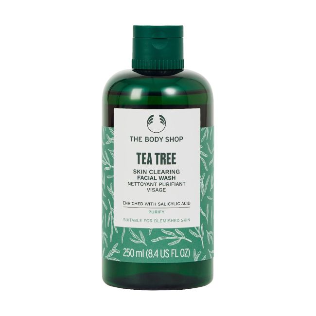 THE BODY SHOP TEA TREE SKIN CLEARING veido prausiklis, 250 ml