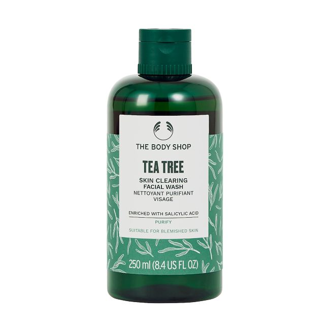 THE BODY SHOP TEA TREE SKIN CLEARING valomasis veido prausiklis, 400 ml