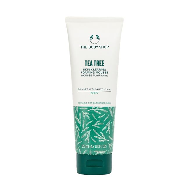 THE BODY SHOP TEA TREE SKIN CLEARING prausimosi putos, 125 ml