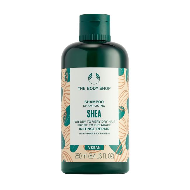 THE BODY SHOP SHEA INTENSE REPAIR plaukų šampūnas, 250 ml