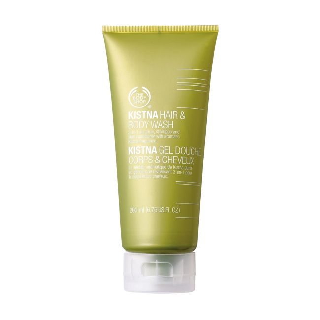 THE BODY SHOP KISTNA HAIR & BODY WASH vyrų plaukų ir kūno prausiklis, 200 ml