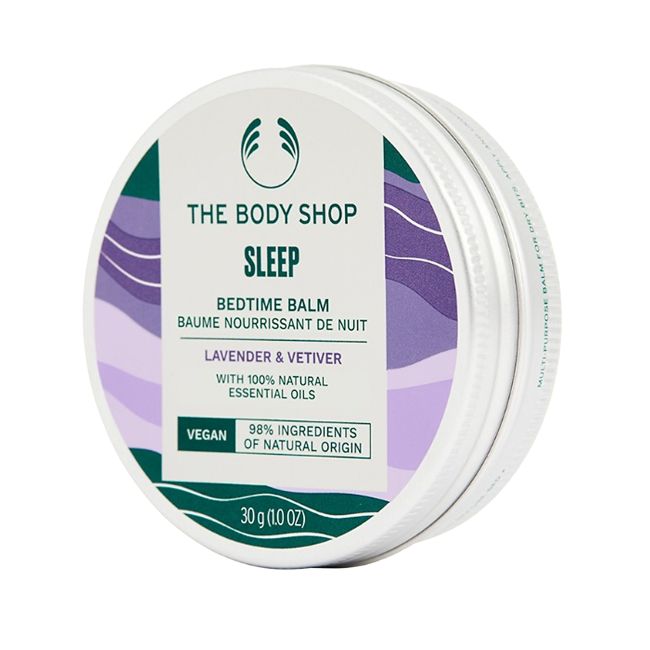 THE BODY SHOP SLEEP LAVENDER & VETIVER BEDTIME miego balzamas, 30 ml
