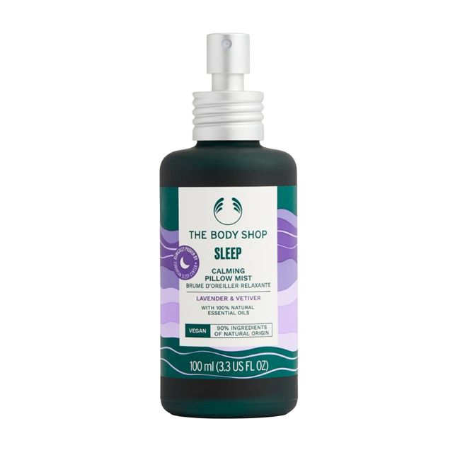 THE BODY SHOP SLEEP LAVENDER & VETIVER CALMING pagalvių purškiklis, 100 ml