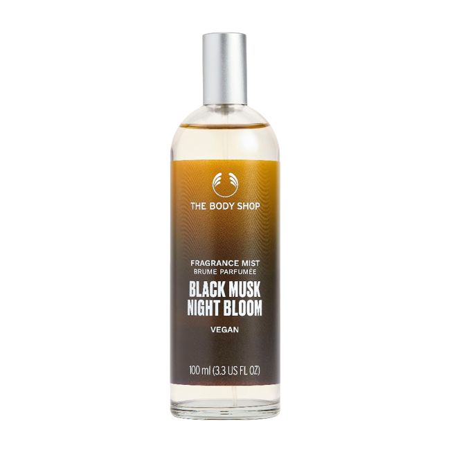 THE BODY SHOP BLACK MUSK NIGHT BLOOM kūno dulksna, 100 ml