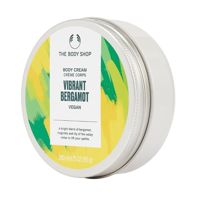 THE BODY SHOP VIBRANT BERGAMOT kūno kremas, 200 ml